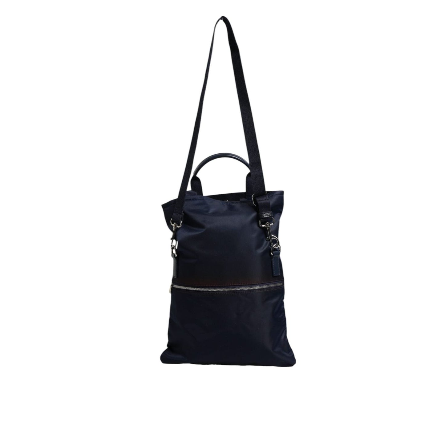 Dolce & Gabbana Dark Blue Nylon Shoulder Baby Tote Diaper Bag BAG4184