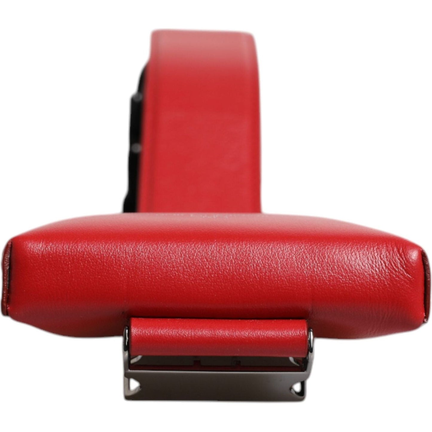 Dolce & Gabbana Red Leather Logo Zip Around Card Holder Wide Strap Wallet (Copy)