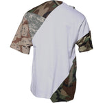 Dolce & Gabbana White Camouflage Cotton Crew Neck T-shirt