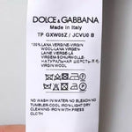 Dolce & Gabbana Gray Wool Logo Turtleneck Pullover Sweater TSH87779-48
