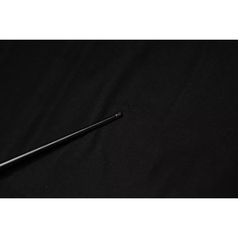 Dolce & Gabbana Black Logo Print Cotton Short Sleeve T-shirt