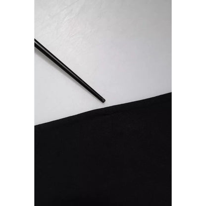 Dolce & Gabbana Black Logo Print Cotton Short Sleeves T-shirt