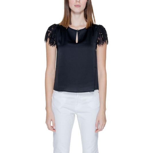 Guess Black Polyester Blouse GU-13238800009-IT38|XS
