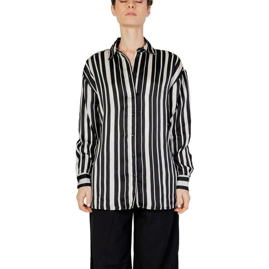 Only Black Polyester Shirt