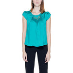 Rinascimento Green Polyester Blouse RI-14208100148-IT38|XS
