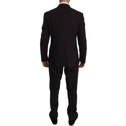 Dolce & Gabbana Purple MARTINI Wool Stretch 2 Piece Suit Dolce & Gabbana