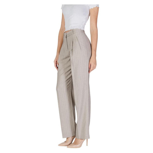 Vero Moda Gray Polyester Jeans & Pant