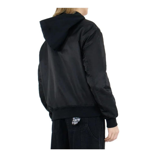 Comme Des Fuckdown Black Nylon Jackets & Coat