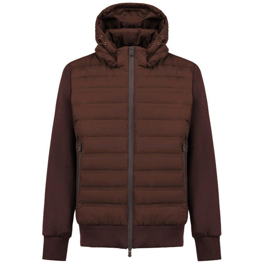 People Of Shibuya Brown Polyester Jacket