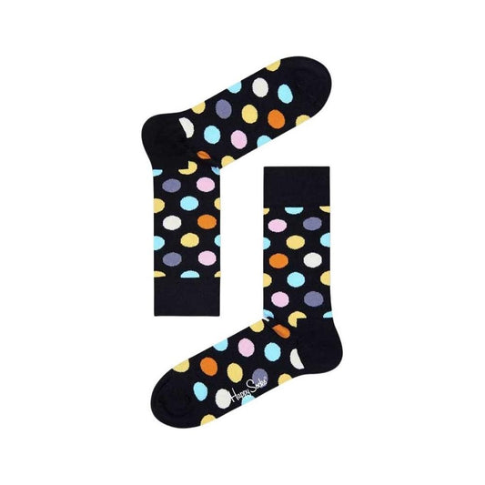 Happy Socks Black Cotton Tights & Sock Happy Socks Light Gray
