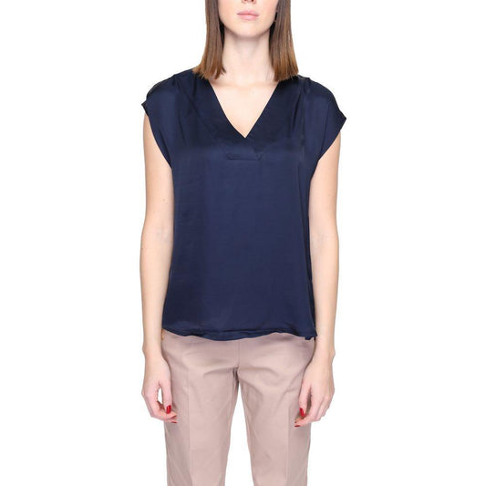 Street One Blue Viscose Shirt