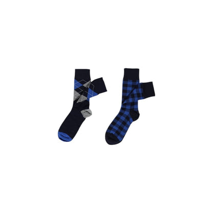 Lyle & Scott Blue Cotton Boxer