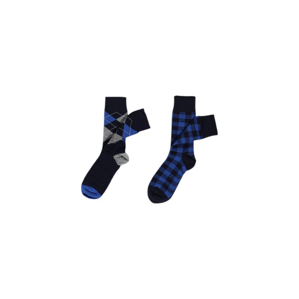 Lyle & Scott Blue Cotton Boxer LY-15820200126-IT46 | M