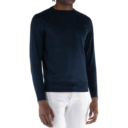 People Of Shibuya Blue Cotton Sweater