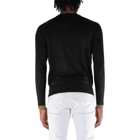 People Of Shibuya Black Cotton Sweater