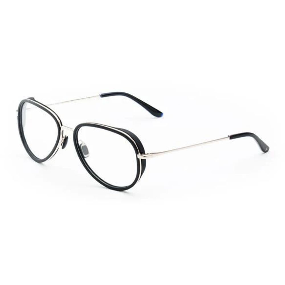 Vuarnet Gray Stainless Steel Frames with black optic clip-on, dimensions 54/17/145mm, stylish and durable eyewear option.