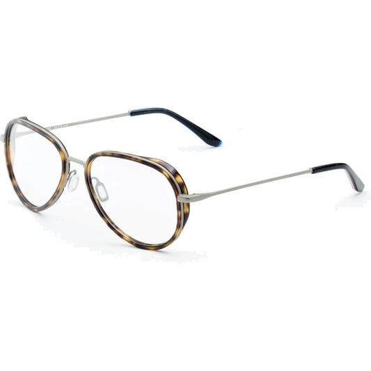 Vuarnet Brown Stainless Steel Frames with clip-on, model VL18050003112, featuring 54/17/145 mm measurements and Pure Gray lenses.