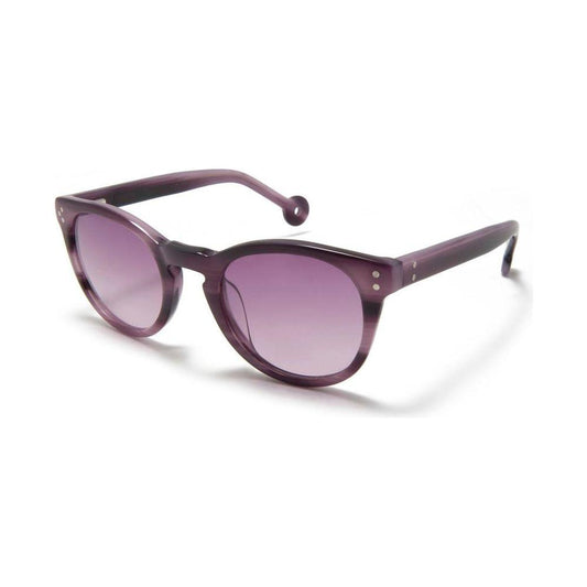 Hally&Son Purple Acetate Sunglasses Hally&Son Rosy Brown