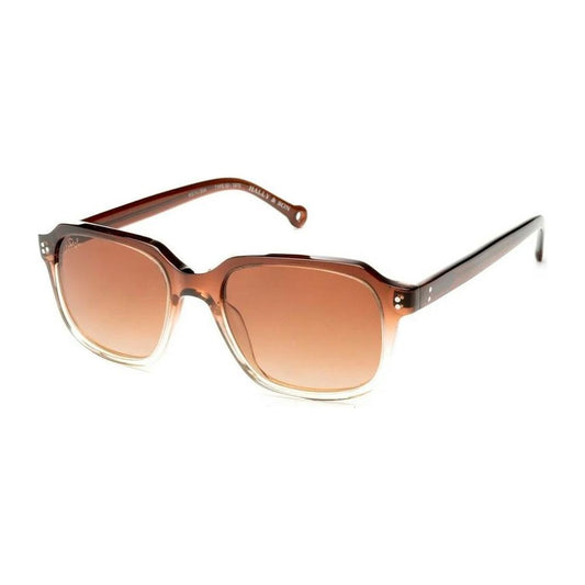 Hally&Son Brown Acetate Sunglasses Hally&Son Rosy Brown