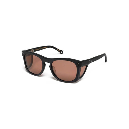 Hally&Son Black Acetate Sunglasses Hally&Son Dim Gray