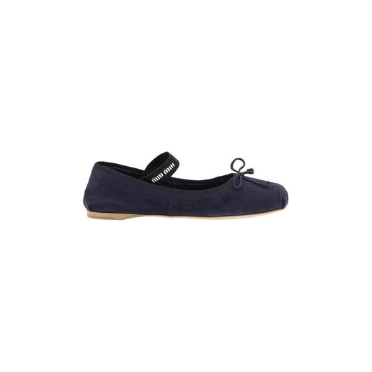 Miu Miu Suede Ballerinas