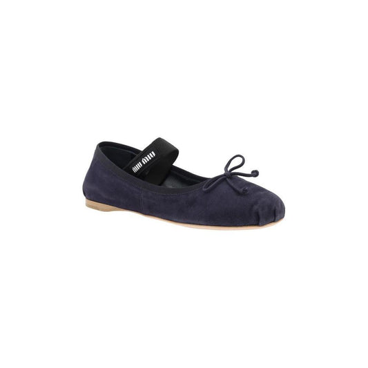 Miu Miu Suede Ballerinas