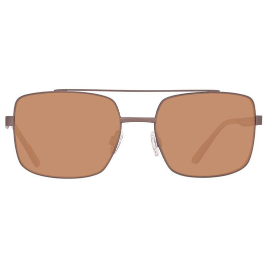 Helly Hansen Brown Metal Sunglasses Helly Hansen Rosy Brown