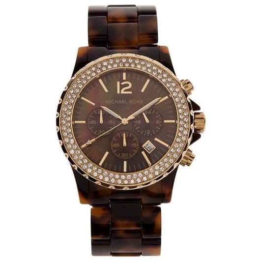 Michael Kors Michael Kors Bicolor Resin Watch MKMK5557AC 1728,67434610848,Bicolor,Michael Kors,New with tags,Watches,Watches for Women - Watches,Women