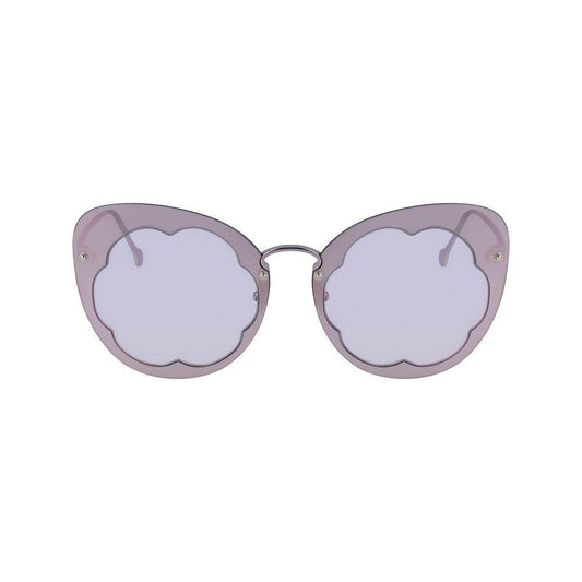 Salvatore Ferragamo Purple Metal Sunglasses SFSF178SMAMOFLOWERFUL537AC