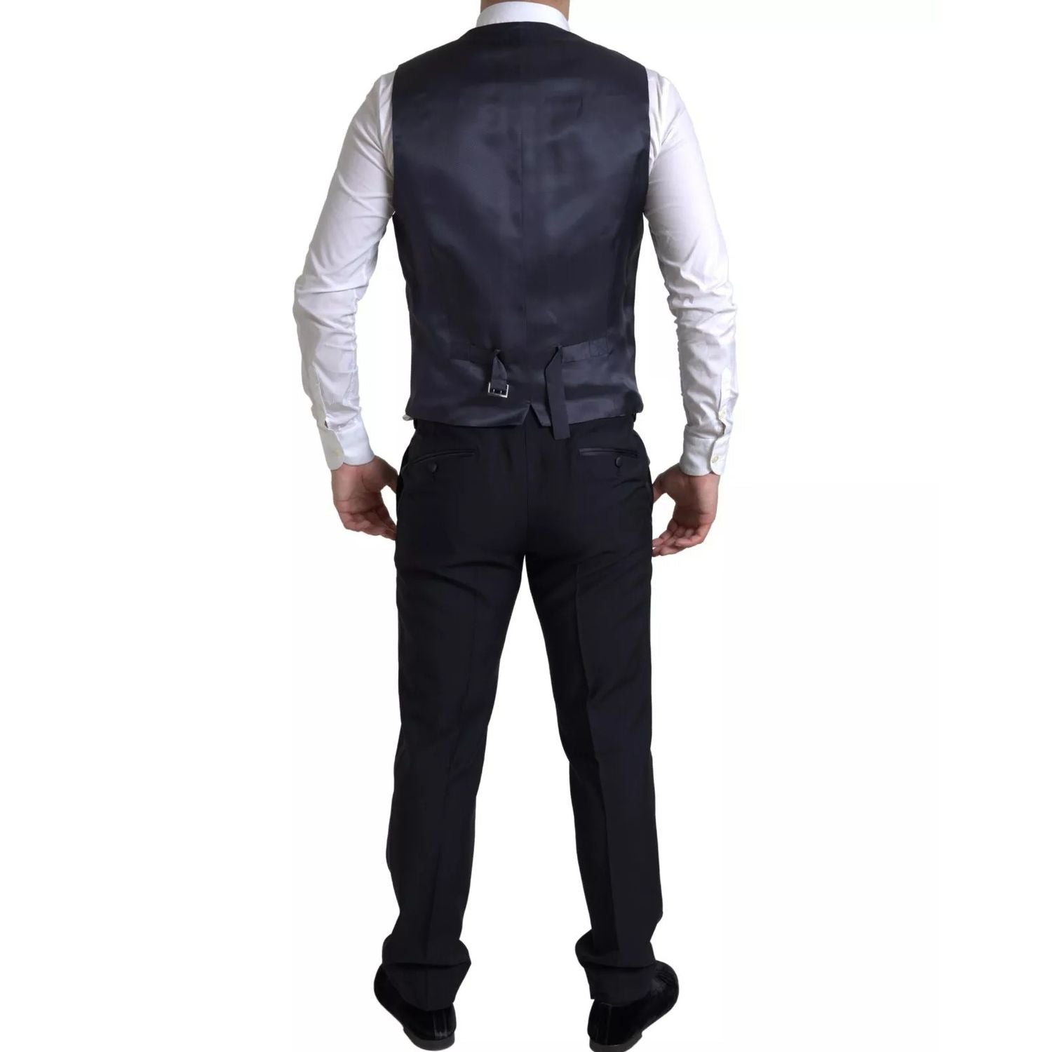 Dolce & Gabbana Blue 3 Piece Single Breasted MARTINI Suit