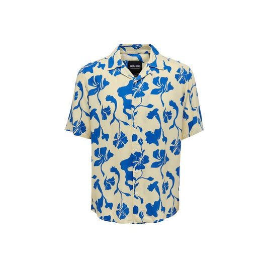 Only & Sons Bicolor Viscose Shortsleeve Shirt