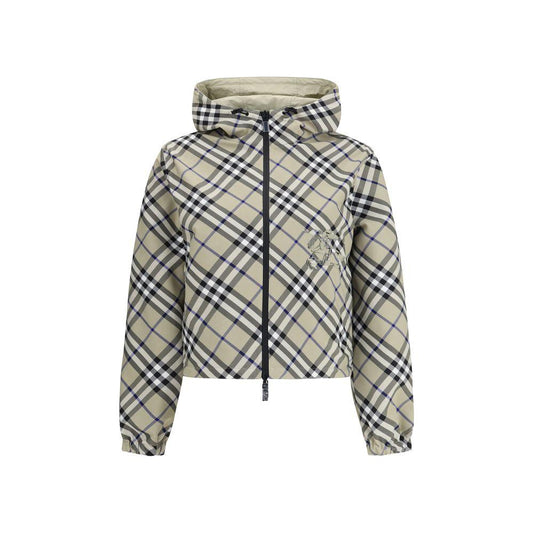 Burberry Reversible Jacket Burberry Dark Gray