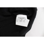 Dolce & Gabbana Elegant Black Sleeveless Pullover Vest Dolce & Gabbana Black