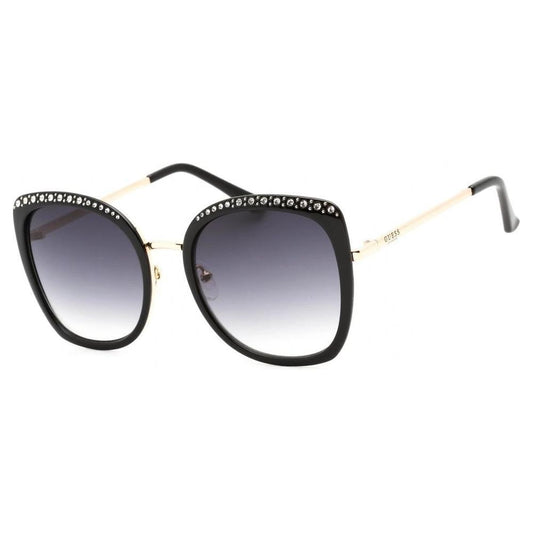 Guess Black Metal Sunglasses GUGF038101BAC