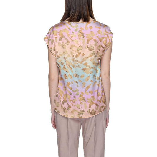 Alviero Martini Prima Classe Beige Polyester Shirt