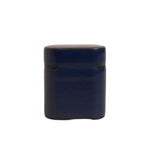 Dolce & Gabbana Blue Leather Logo Print Flip Holder Airpods Case SMY10601
