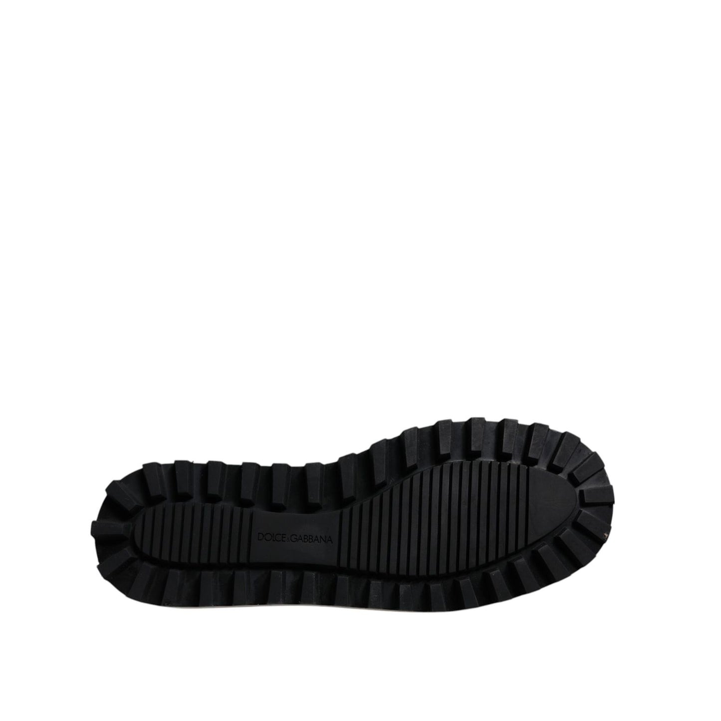 Dolce & Gabbana Black Nylon Quilted Logo Patch Sandals Slides Shoes