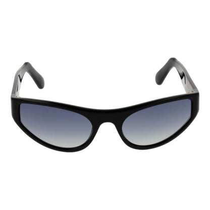 GCDS Black Acetate Sunglasses