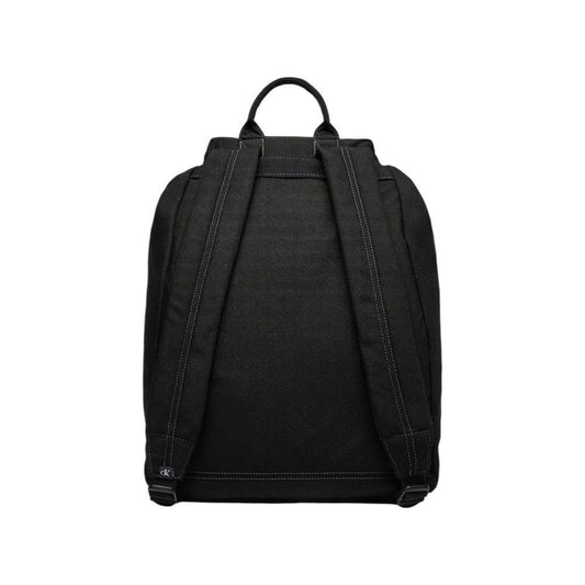 Calvin Klein Jeans Black Recycled Polyester Backpack CAKLJE-16492000009