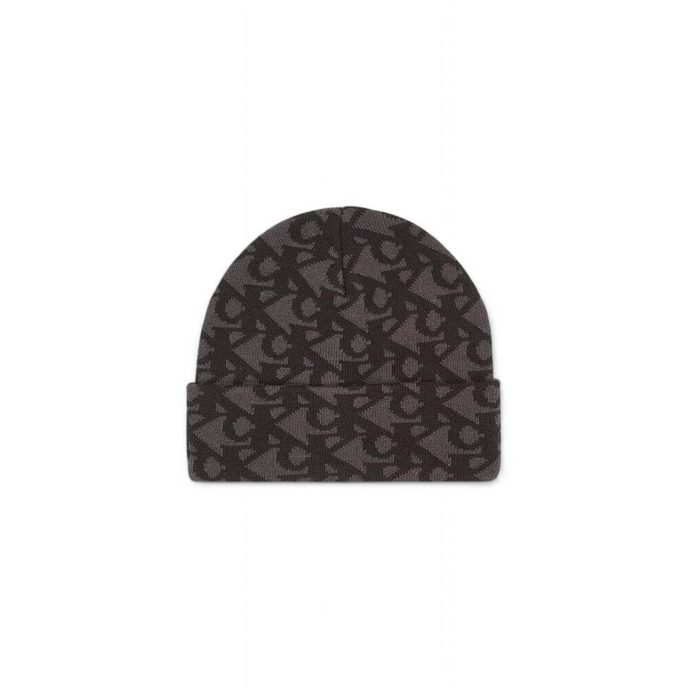 Calvin Klein Jeans Black Recycled Polyester Caps Baseball Hat