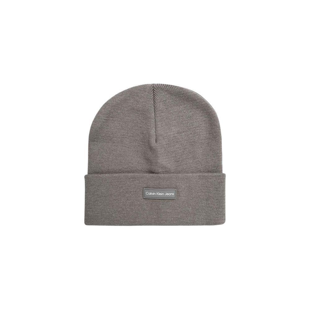 Calvin Klein Jeans Gray Recycled Polyester Caps Baseball Hat CA-14599100136-ONE SIZE