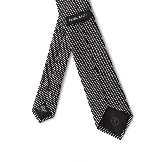 Giorgio Armani Giorgio Armani Black Silk Ties & Bowty GIAR-7941676-ONE SIZE 1728,67397976224,Accessories,Black,Giorgio Armani,Men,Men - Accessories,New with tags,One Size,Ties & Bowties - Men - Accessories