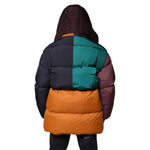 Dolce & Gabbana Multicolor Quilted Hooded Puffer Jacket