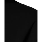 Dolce & Gabbana Black Logo Cotton Hooded Sweatshirt Sweater