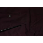 Aniye By Maroon Mid Waist Tapered Skinny Dress Pants