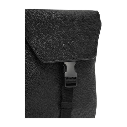 Calvin Klein Black Polyethylene Messenger Bag CAKL-16491900009