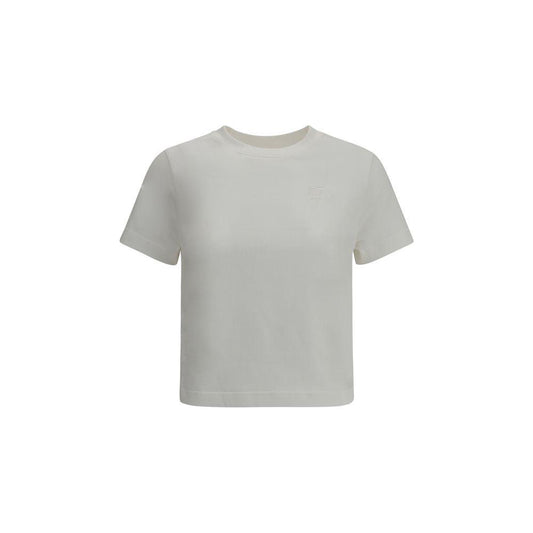 Burberry Cropped T-Shirt Burberry Gray
