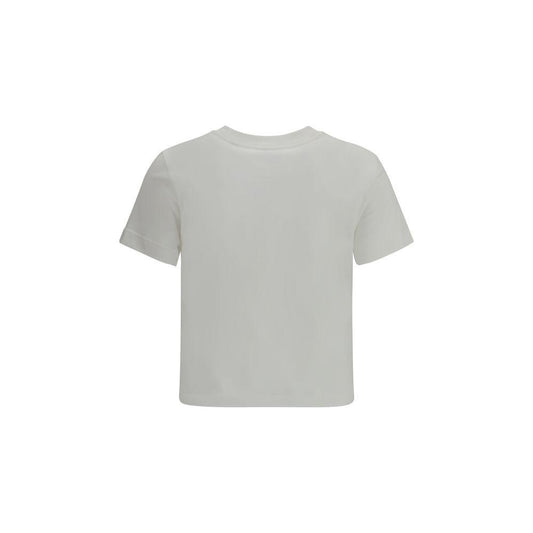 Burberry Cropped T-Shirt Burberry Gray