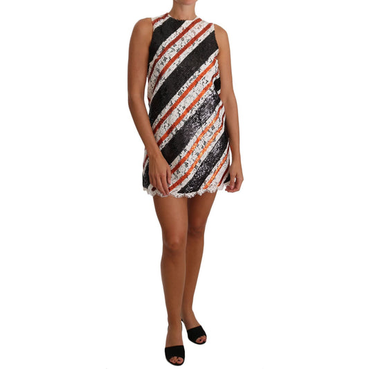 Dolce & Gabbana Sequin Embellished Lace Shift Dress Dolce & Gabbana Sienna