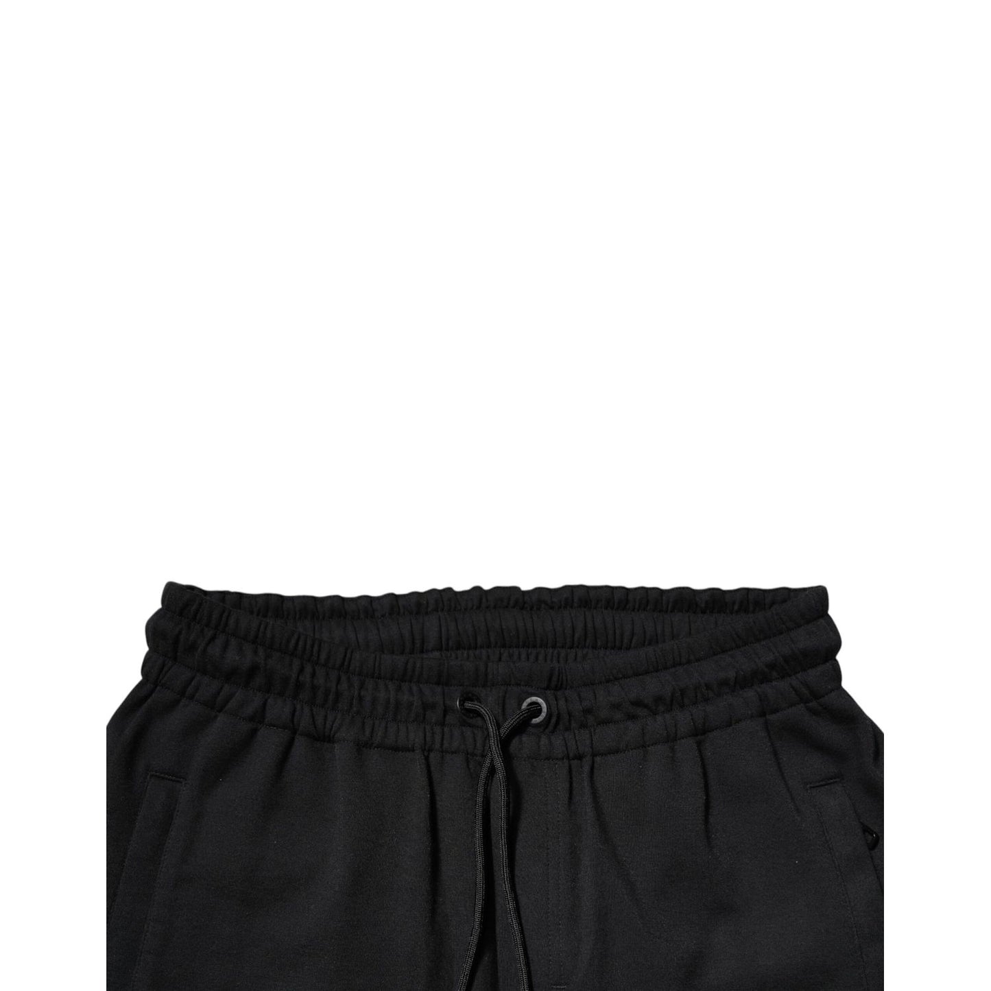 Dolce & Gabbana Black Cotton Jogger Jogging Pants